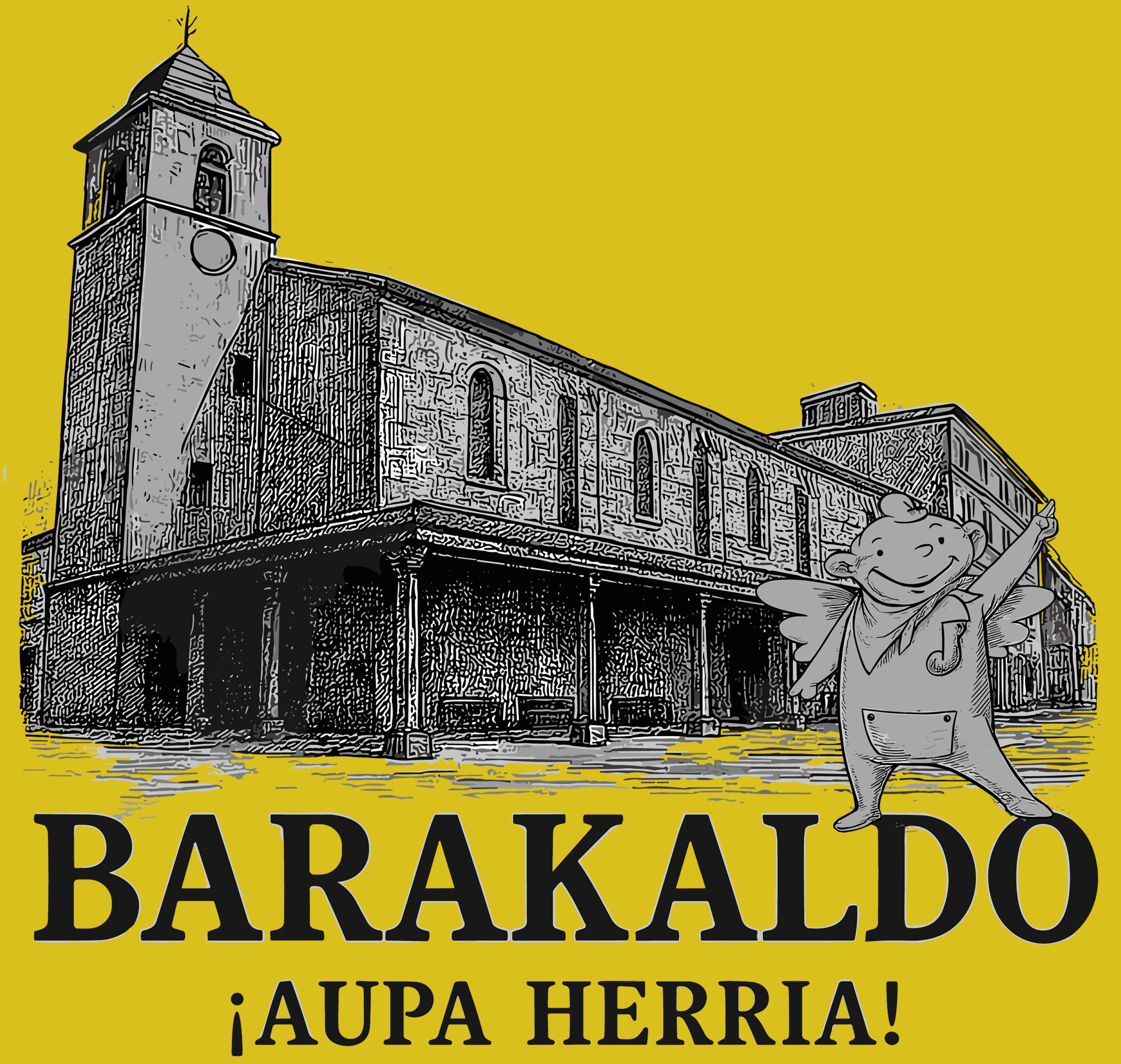 Camiseta BARAKALDO AUPA HERRIA